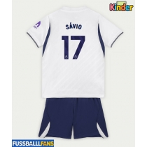 Tottenham Hotspur Savio #17 Heimtrikotsatz Kinder 2026-27 Kurzarm (+ Kurze Hosen)